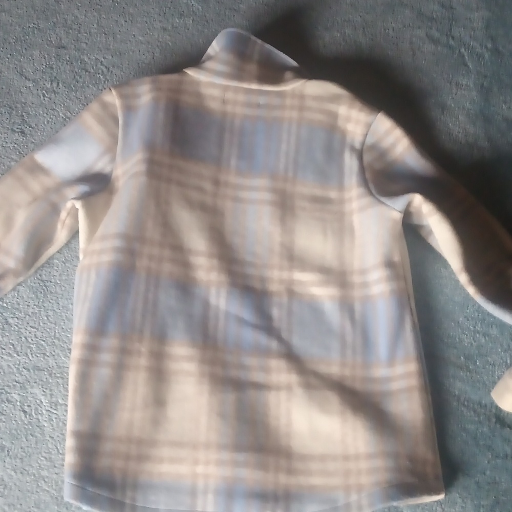 Cute Wool Texture Shacket - Picture 3 of 3